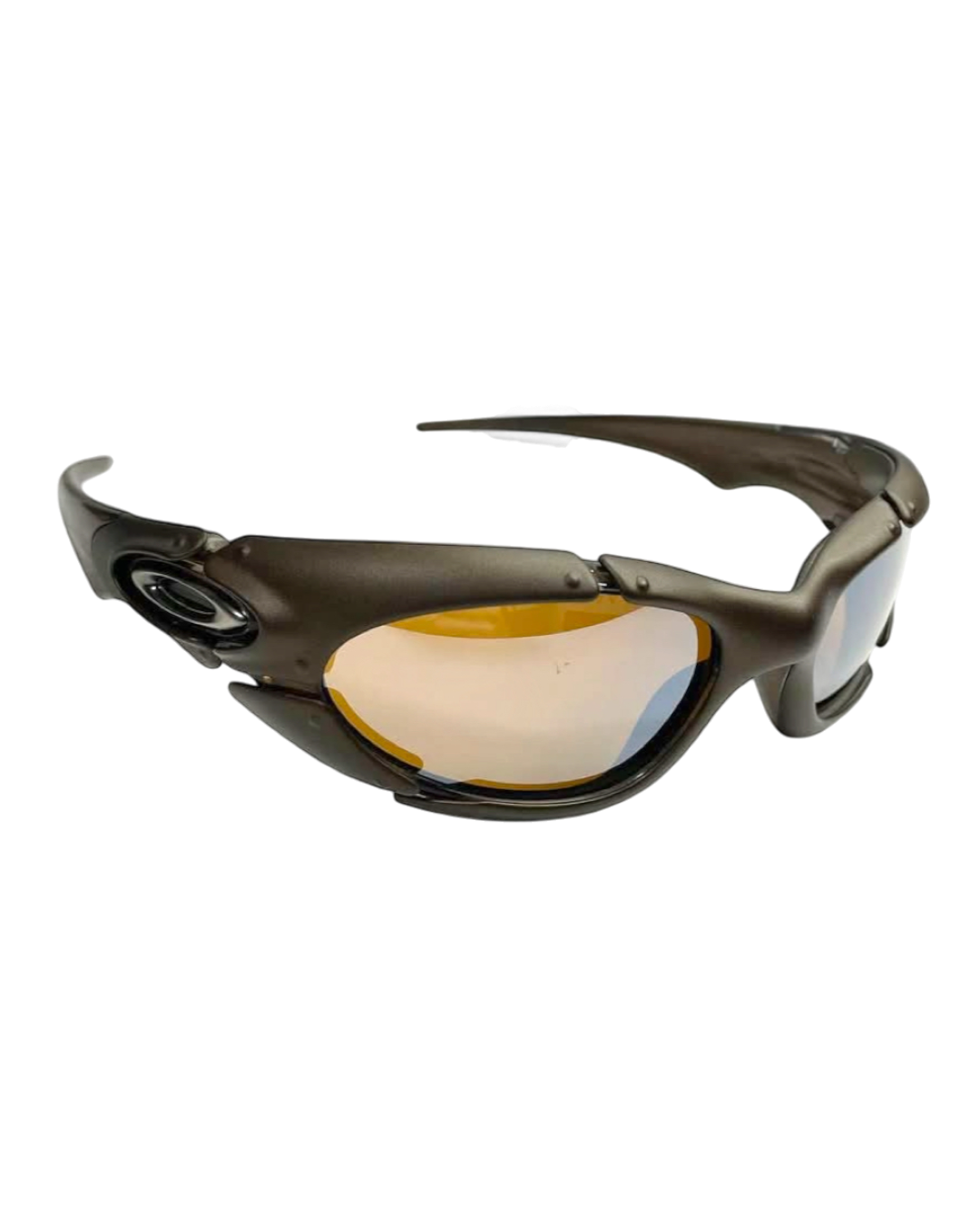 OAKLEY PLATE BRONZE / TITANIUM IRIDIUM W/ BOX