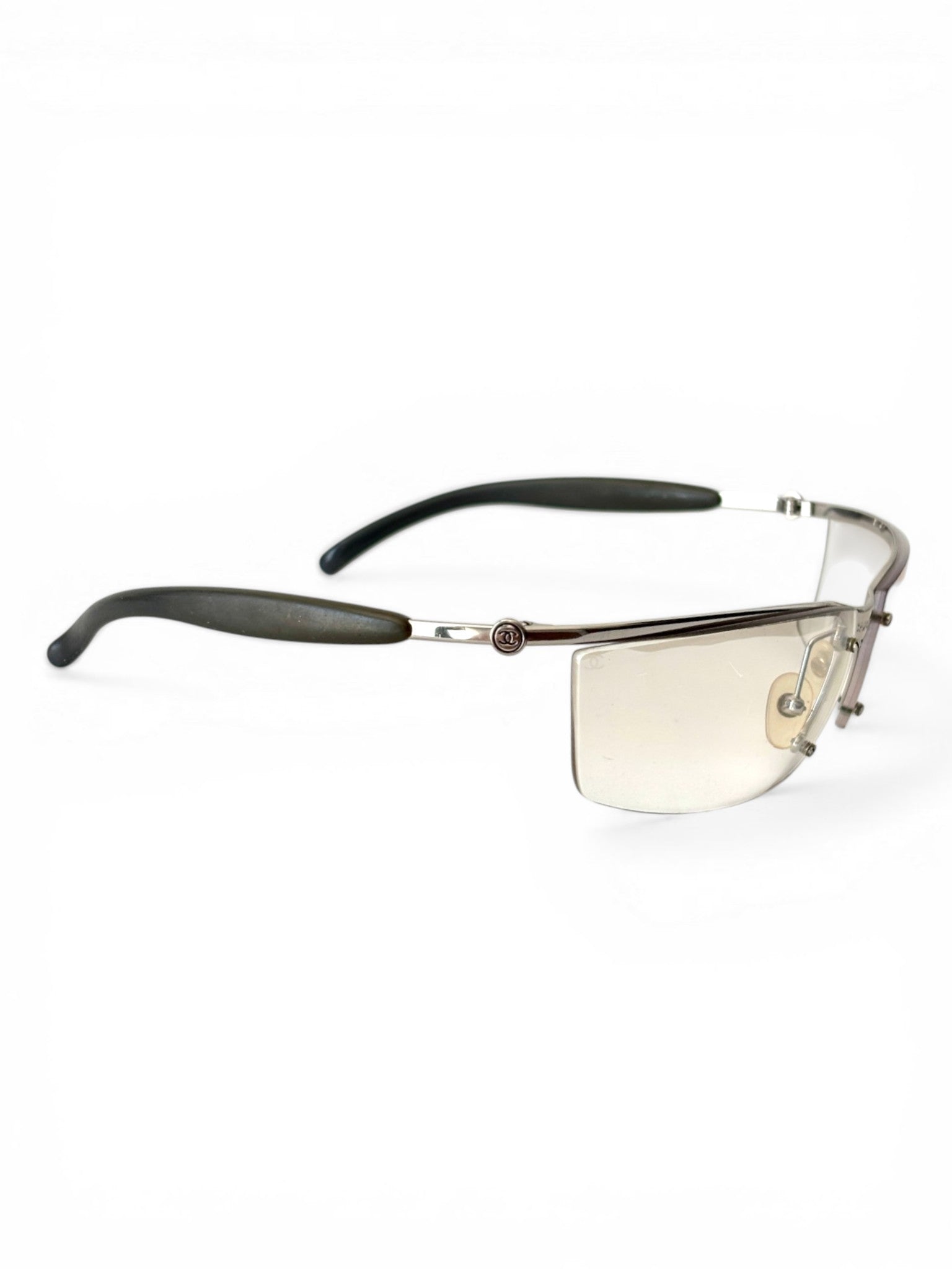 1999 Chanel 4008/4009 Rimless Sunglasses