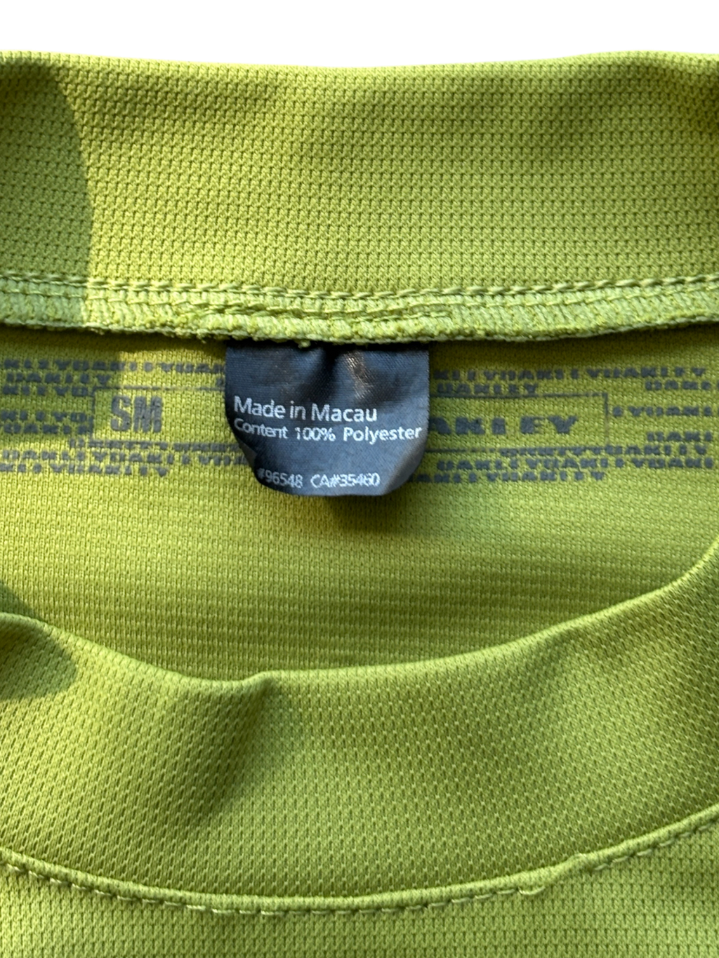 Early 2000's Oakley Active Lime Tee (M)