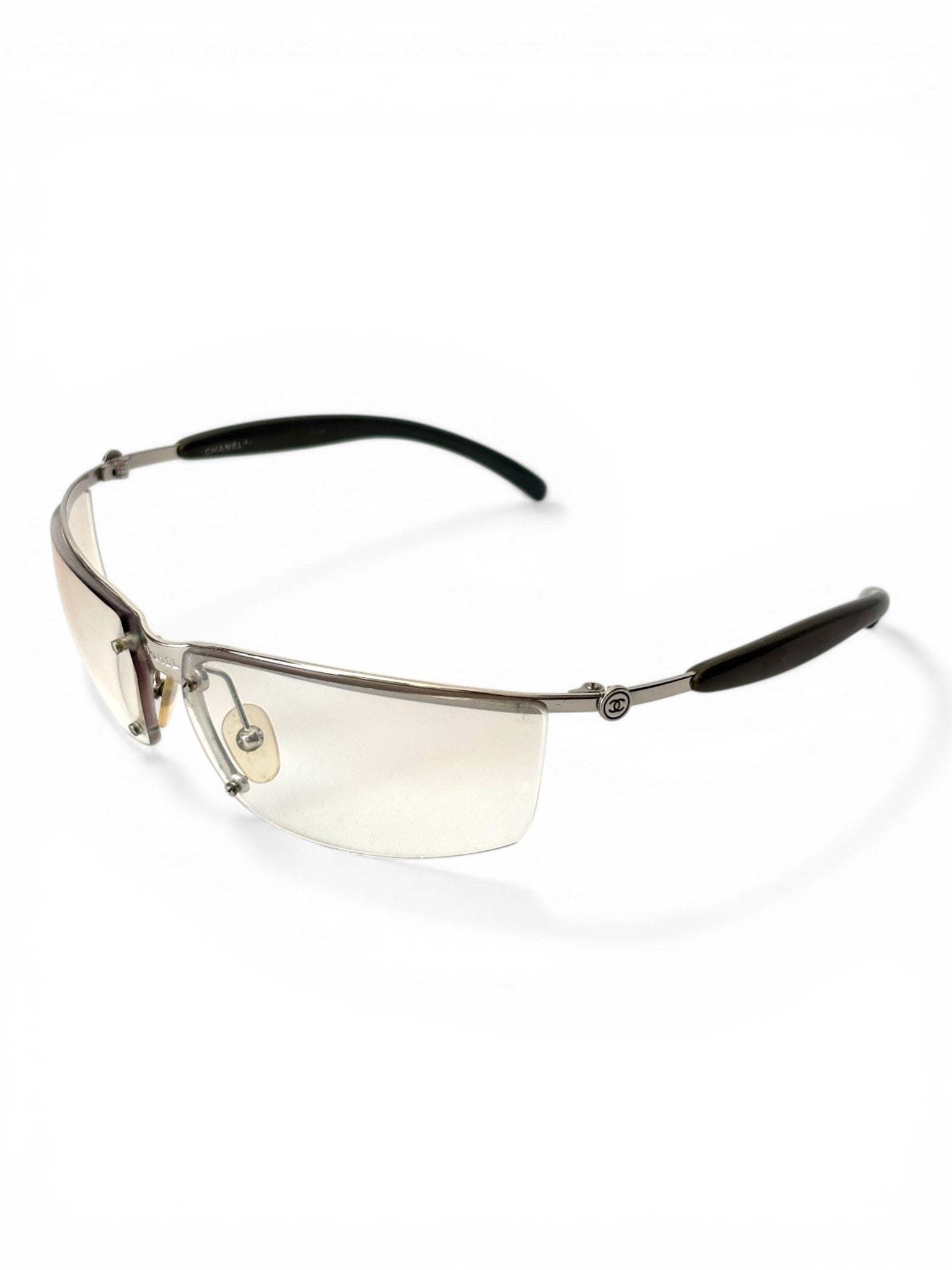 1999 Chanel 4008/4009 Rimless Sunglasses