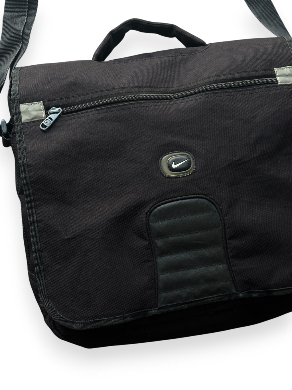 Early 00's Nike Presto Black Messenger Bag
