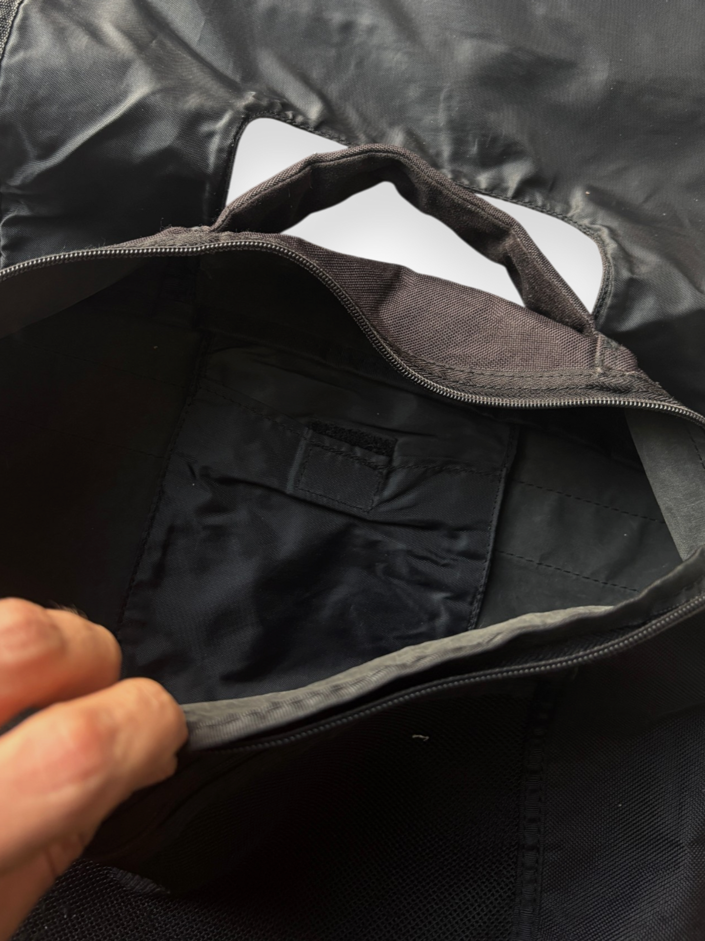 Early 00's Nike Presto Black Messenger Bag