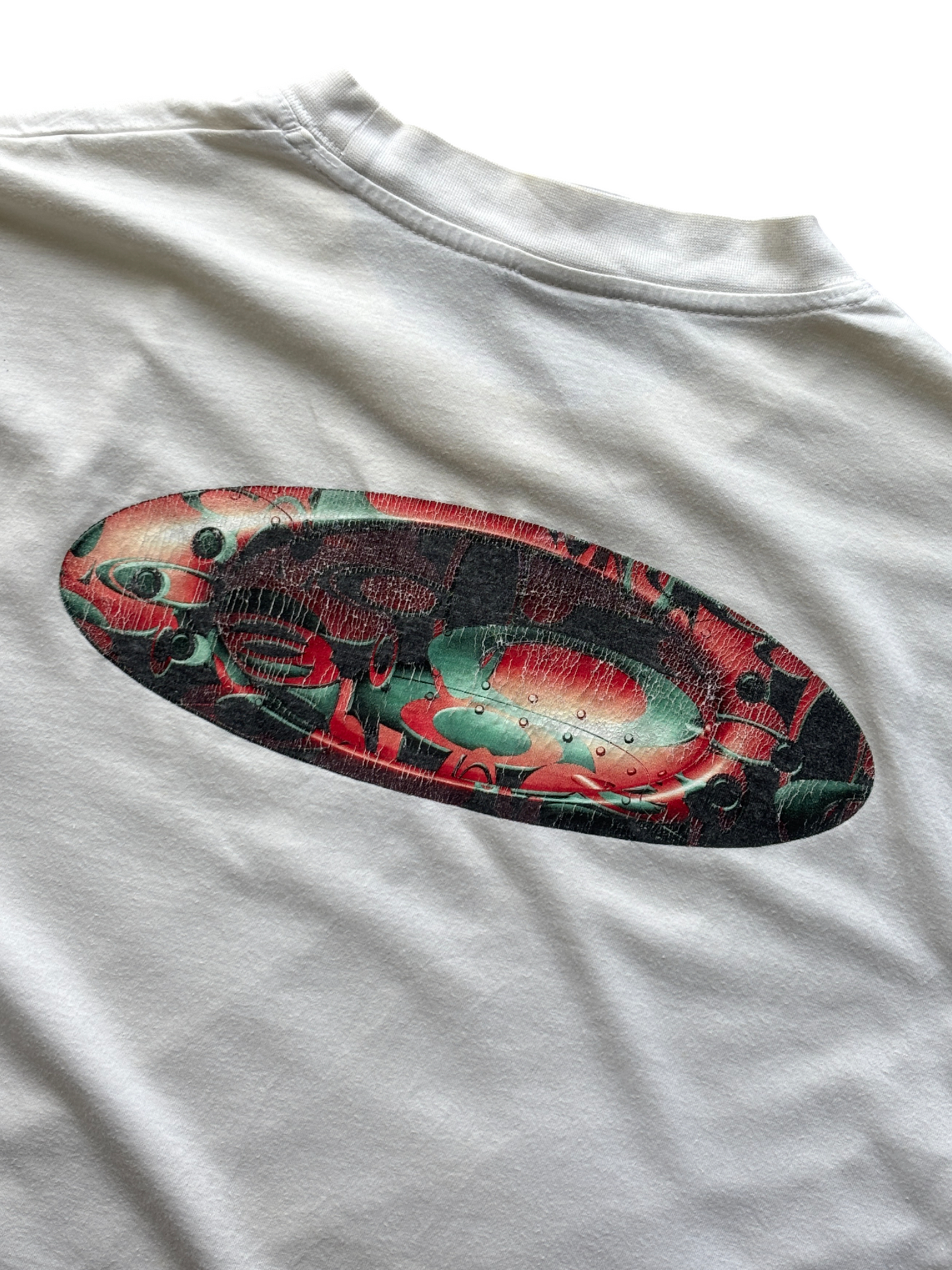 Early 2000's Oakley Red Icon Graphic Tee (L)