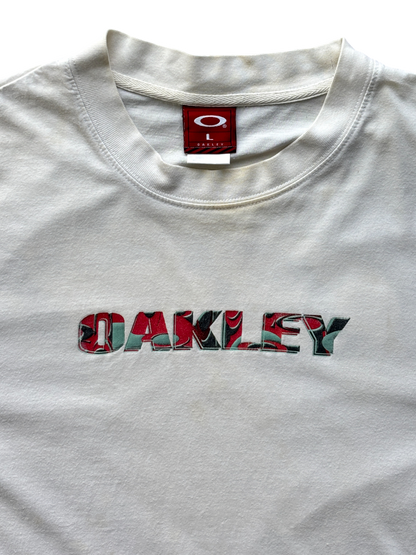 Early 2000's Oakley Red Icon Graphic Tee (L)