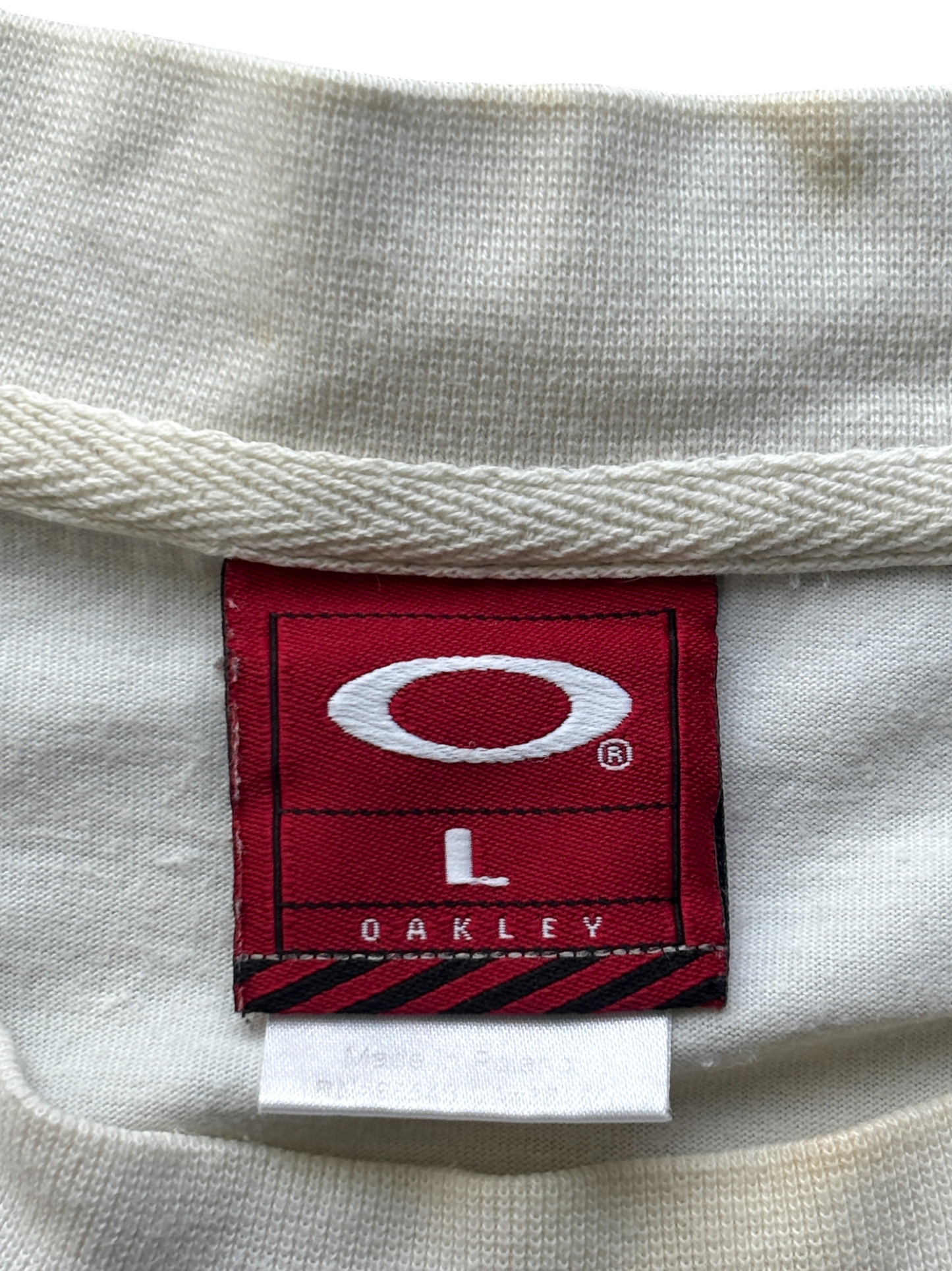 Early 2000's Oakley Red Icon Graphic Tee (L)