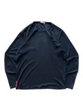 2000's Prada Sport Long Sleeve Black Tee