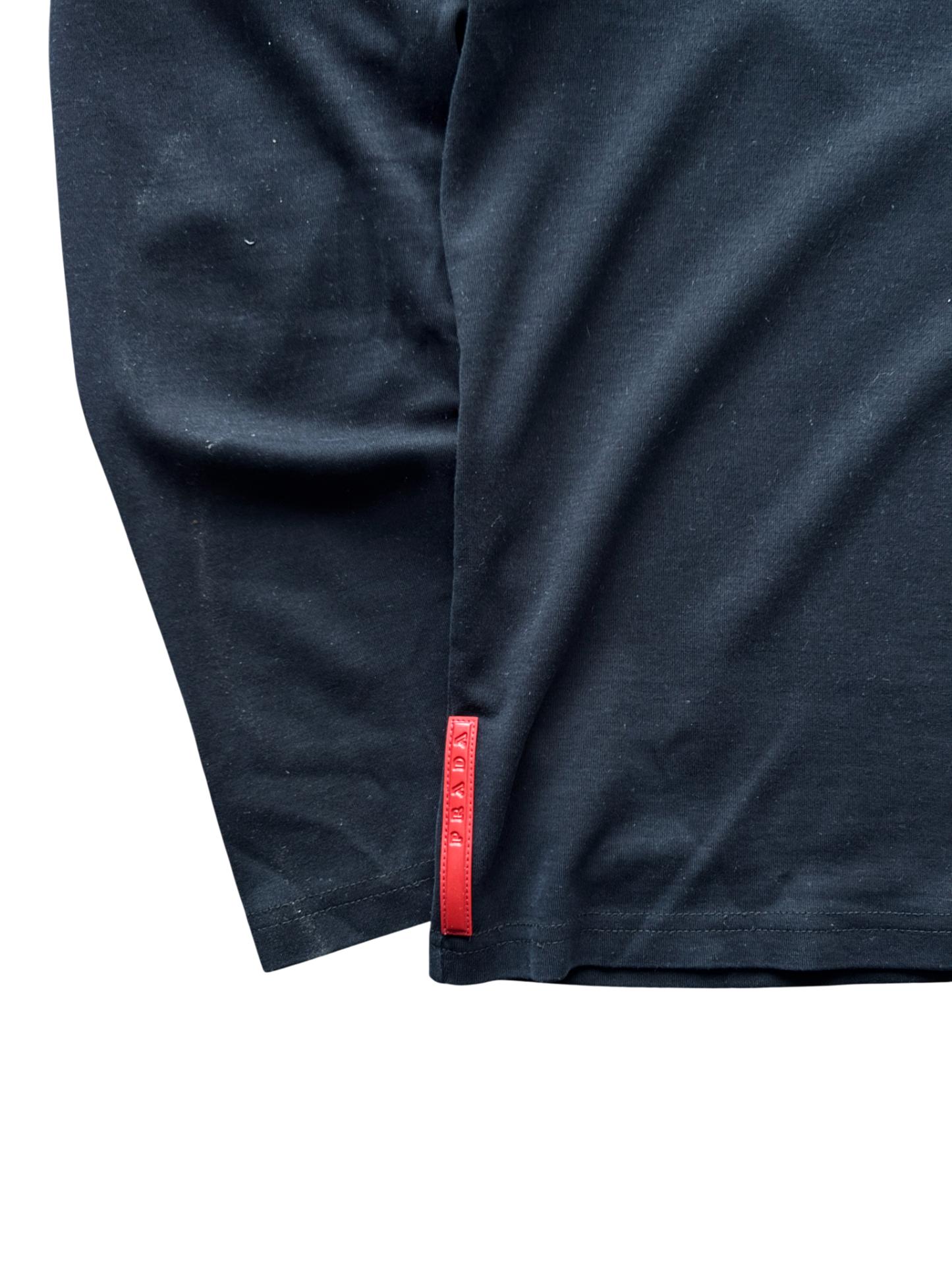 2000's Prada Sport Long Sleeve Black Tee