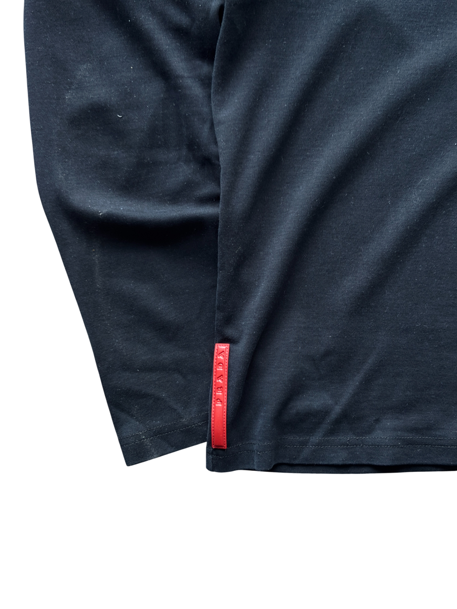 2000's Prada Sport Long Sleeve Black Tee