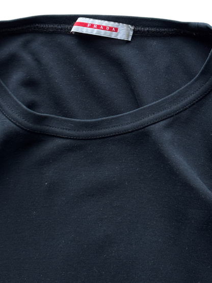 2000's Prada Sport Long Sleeve Black Tee