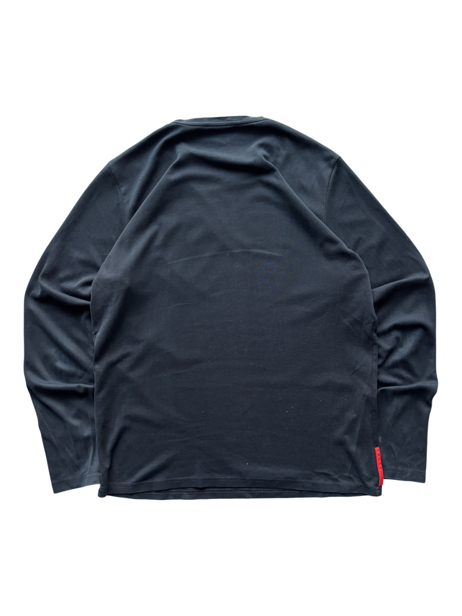 2000's Prada Sport Long Sleeve Black Tee