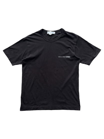 2010 Comme Des Garçons Vertical Logo Tee