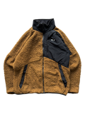 Oakley Nylon Paneled Piled Fleece Brown Jacket