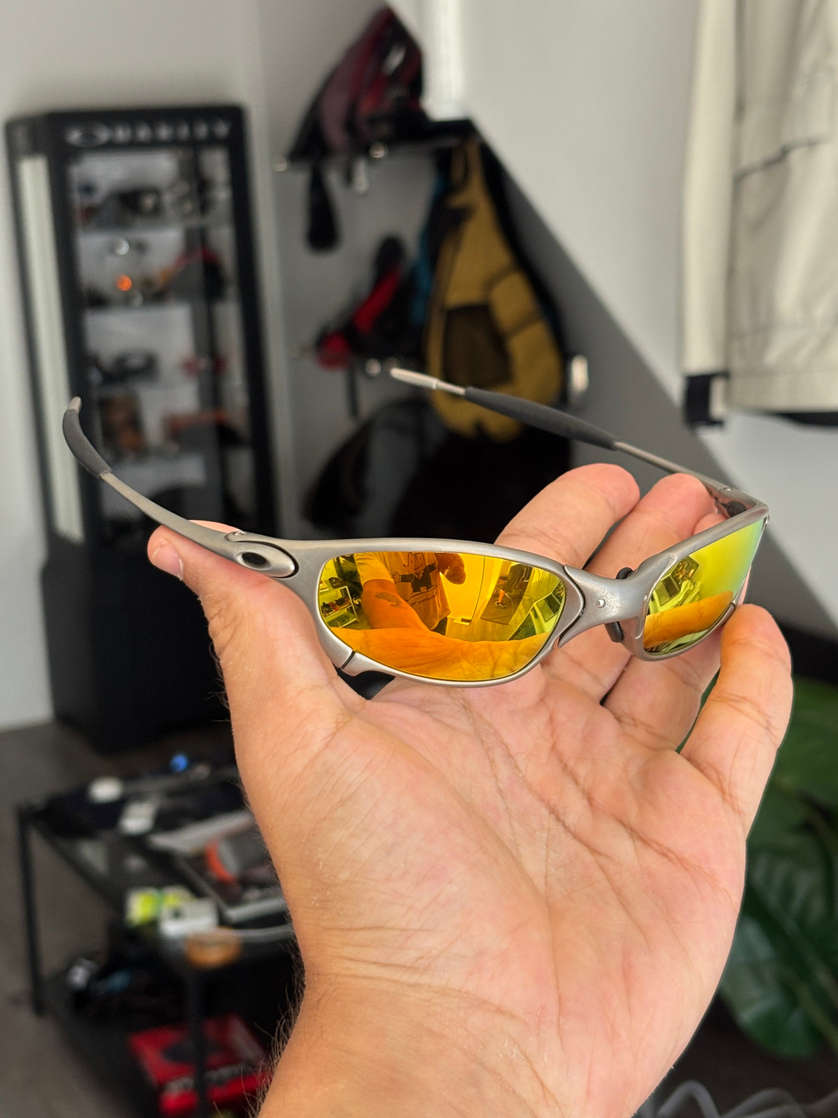 1999 Oakley Juliet Plasma with Fire Iridium lenses, sourced for a client