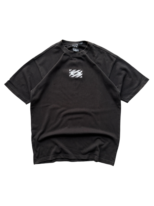 90's Oakley Software Icon / Software Black Tee (L)