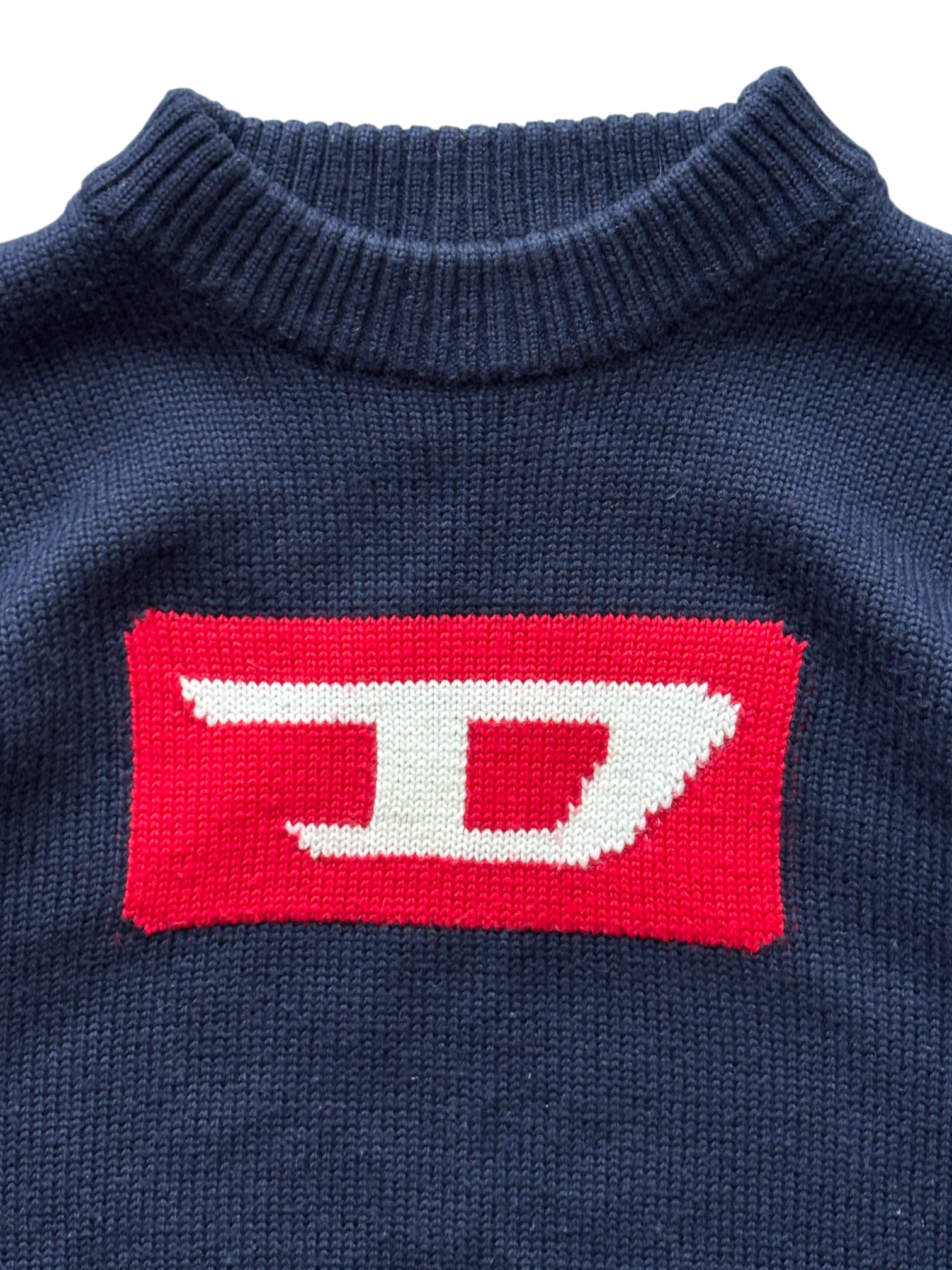 Blue Diesel Knit Sweater "D"