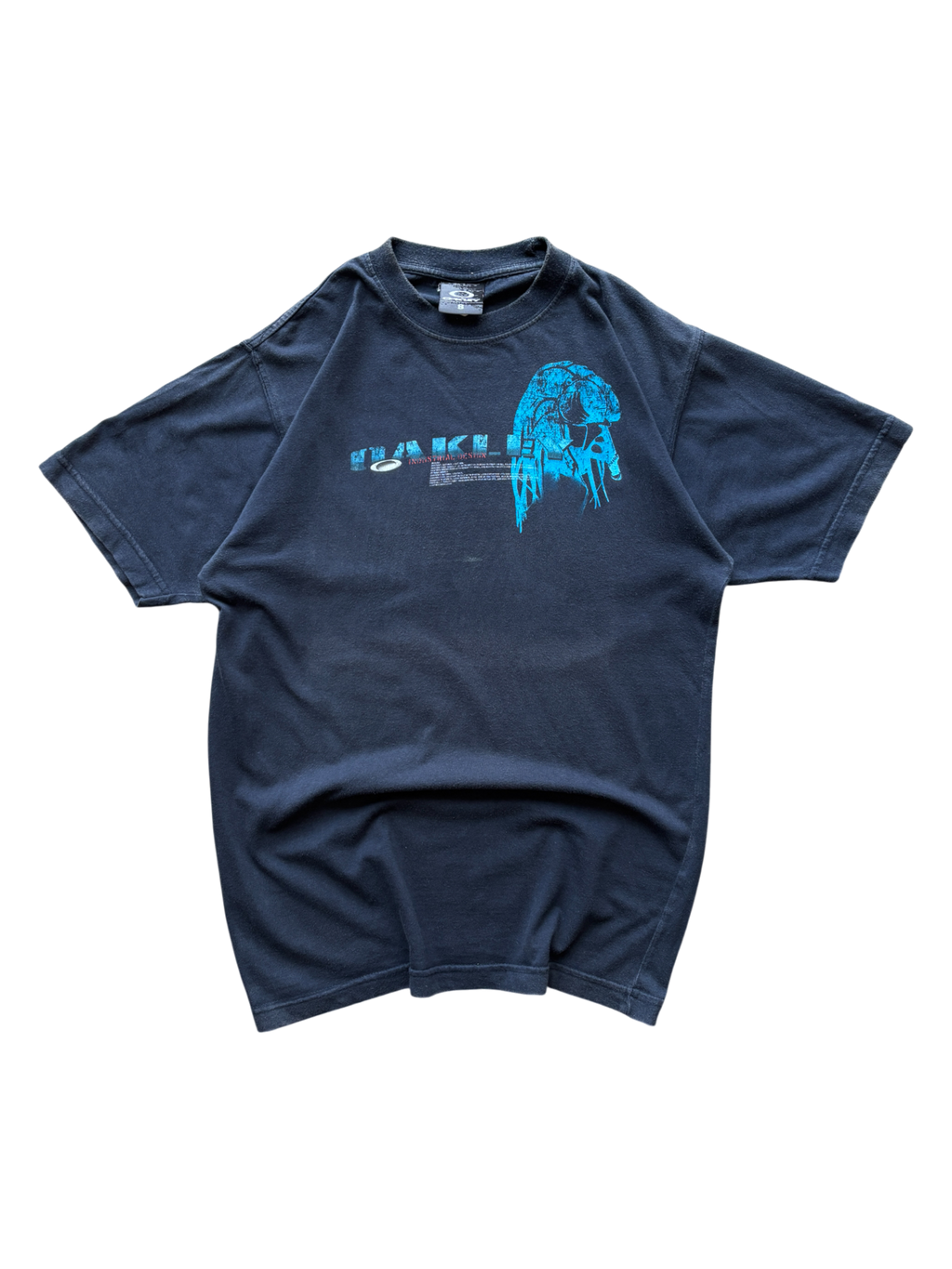 '05 Oakley Spell out / Medusa Graphic Tee (S)