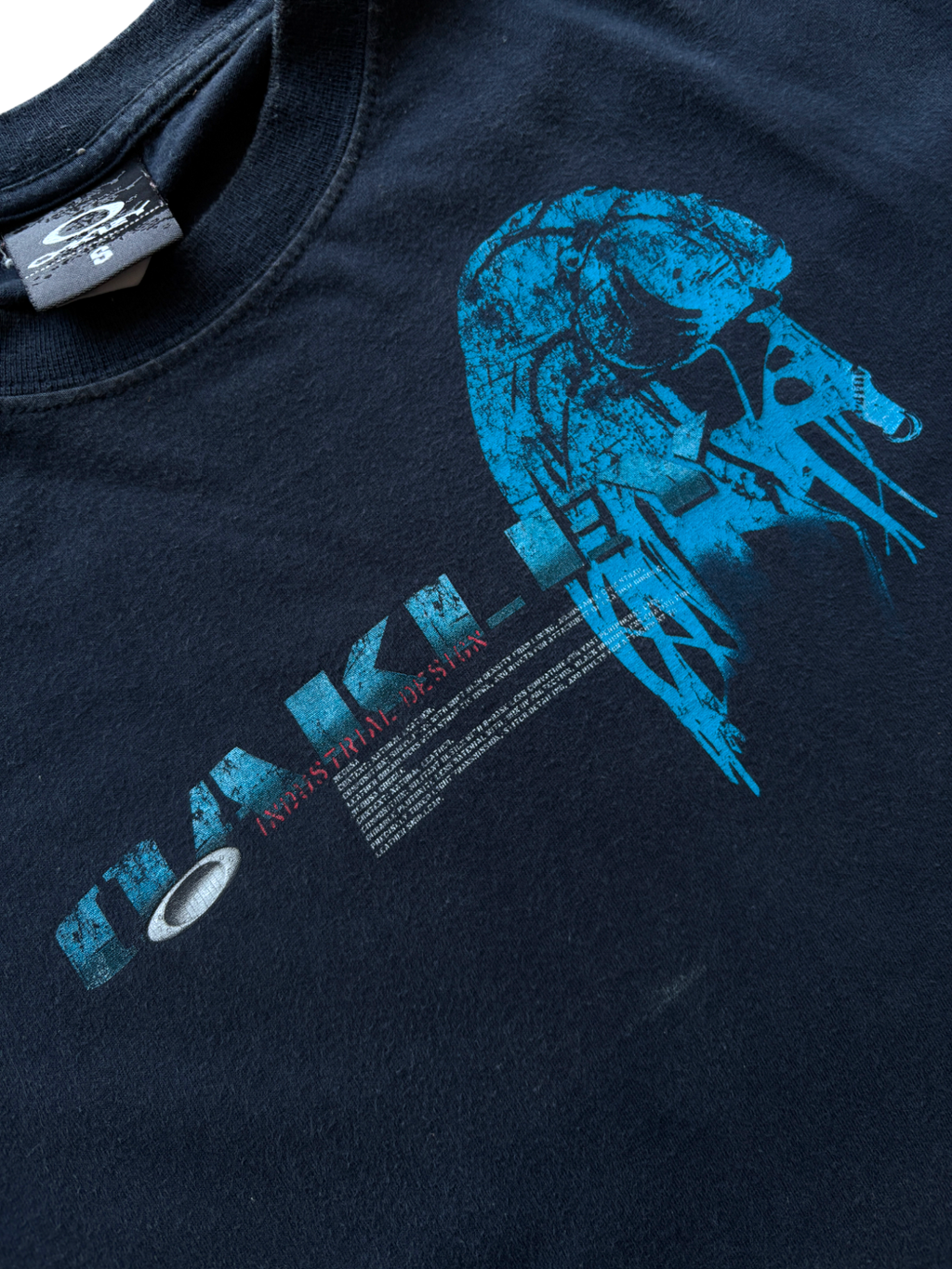 '05 Oakley Spell out / Medusa Graphic Tee (S)