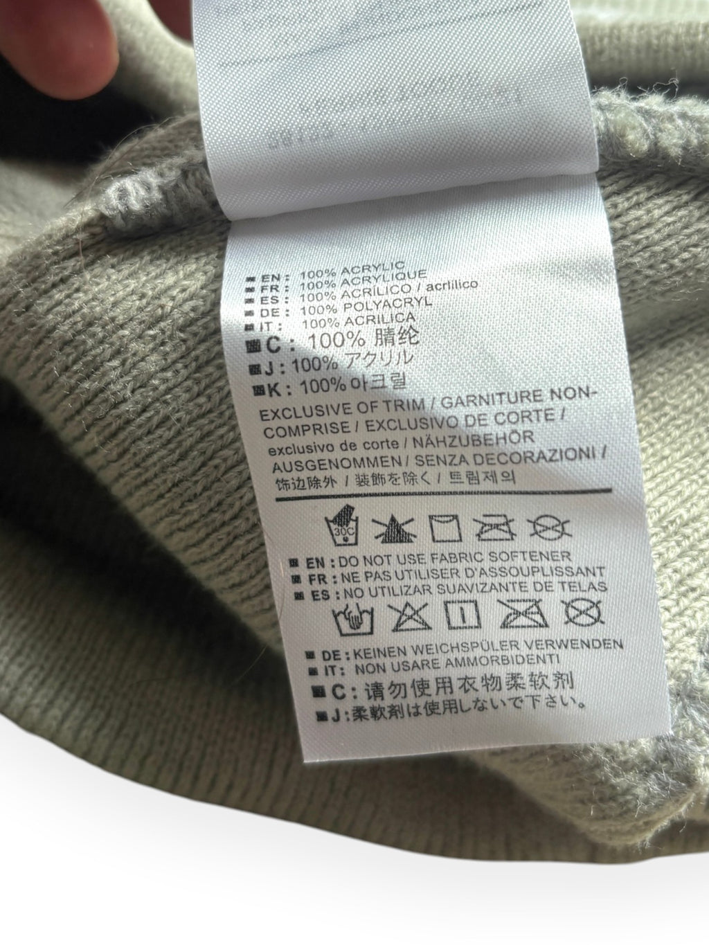 Arc'teryx Fernie Toque Light Grey Beanie