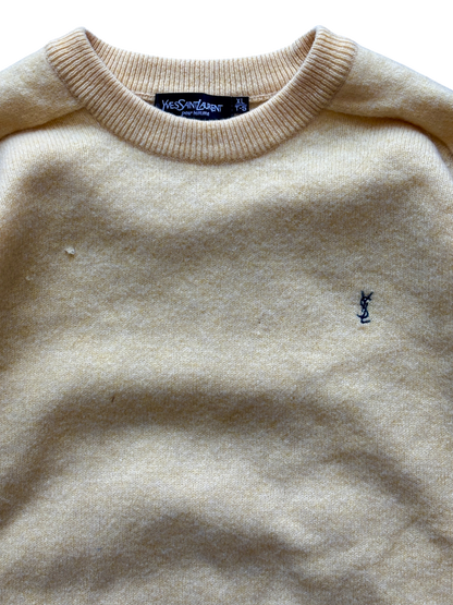 YSL Knit Yellow Sweater