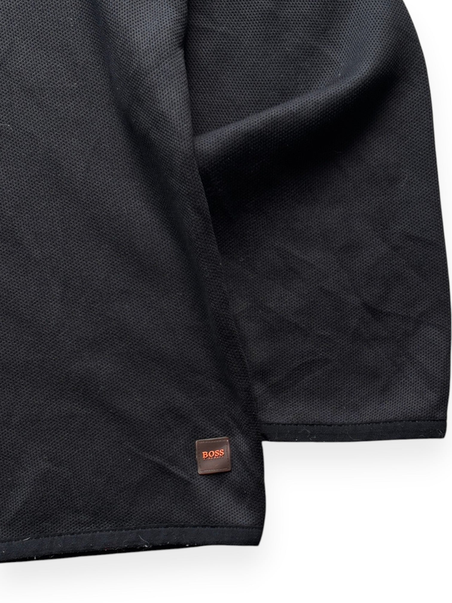 2000's Hugo Boss Orange Tab Asymmetrical Zip Up Pull Over (L)