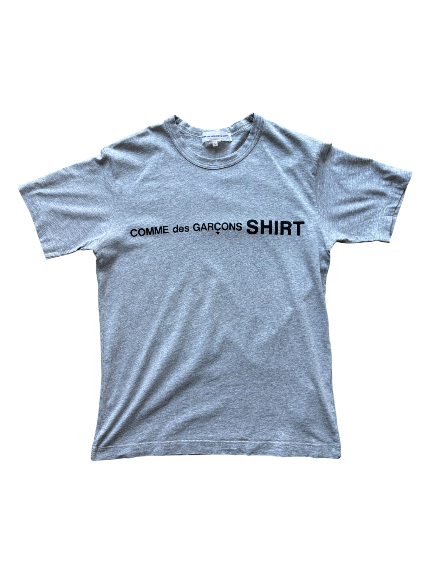 00's Comme Des Garçons Shirt Spell Out Tee (M)