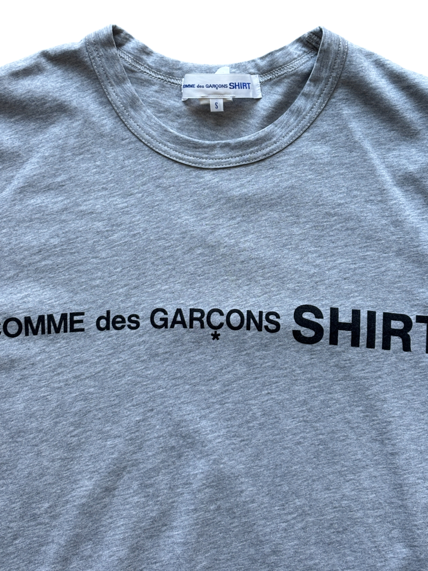 00's Comme Des Garçons Shirt Spell Out Tee (M)