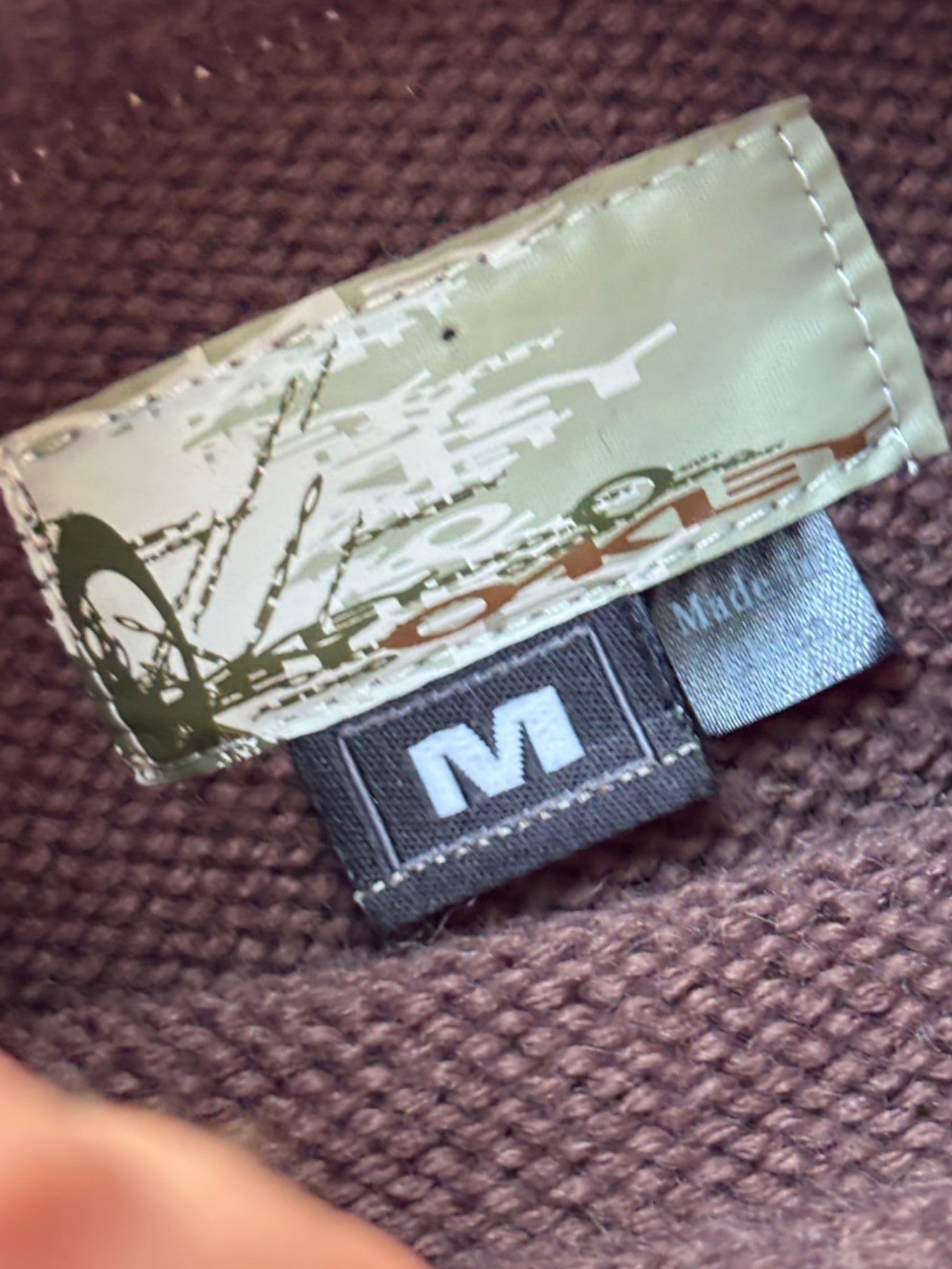 Early 2000's Oakley Spell Out Brown Sweater (M)