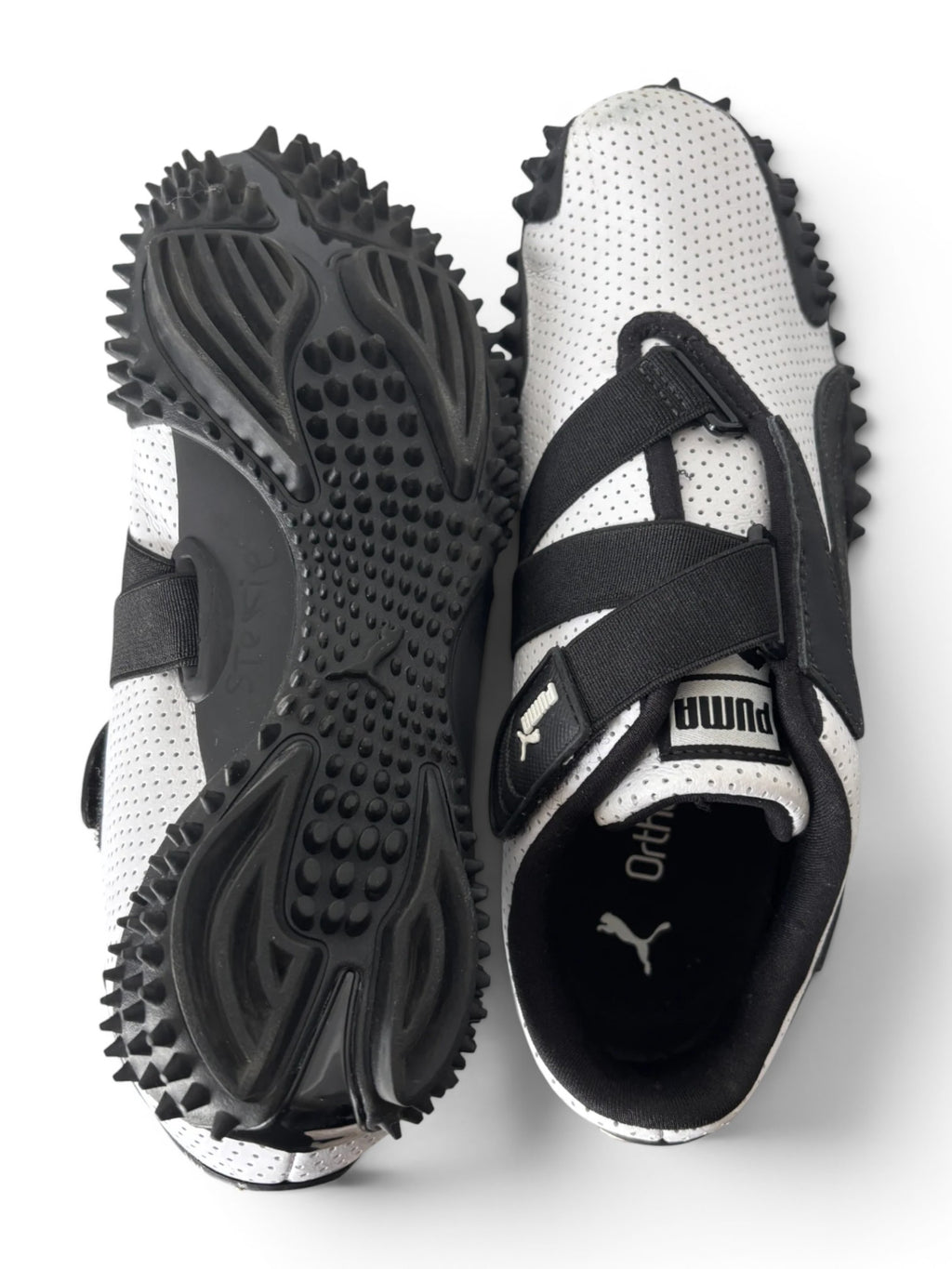 Puma Mostro Perf White / Black w/Box (37)