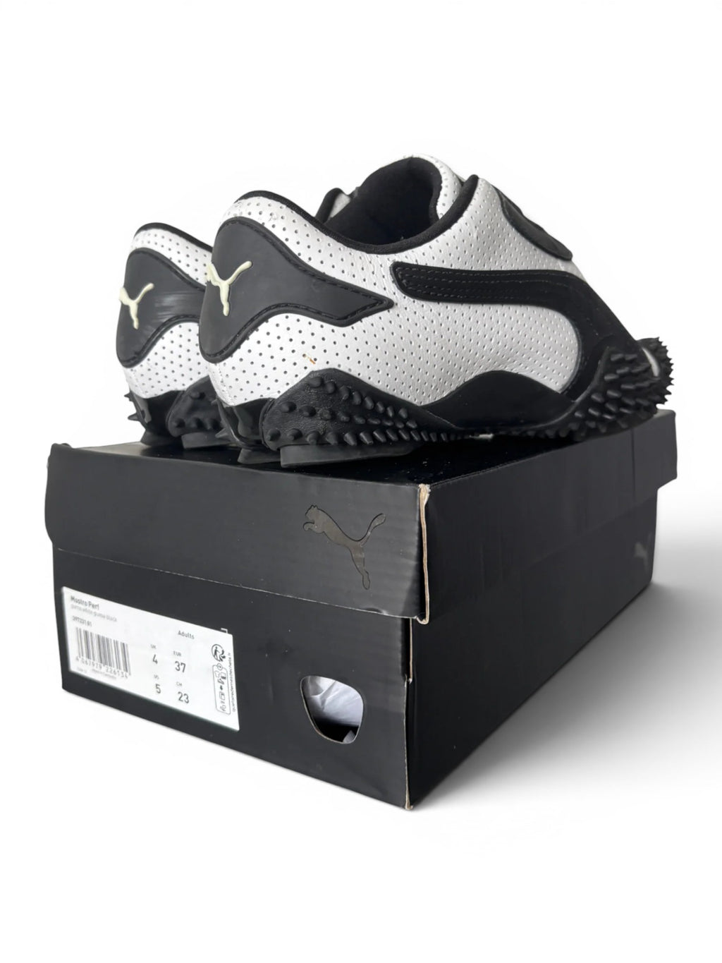 Puma Mostro Perf White / Black w/Box (37)