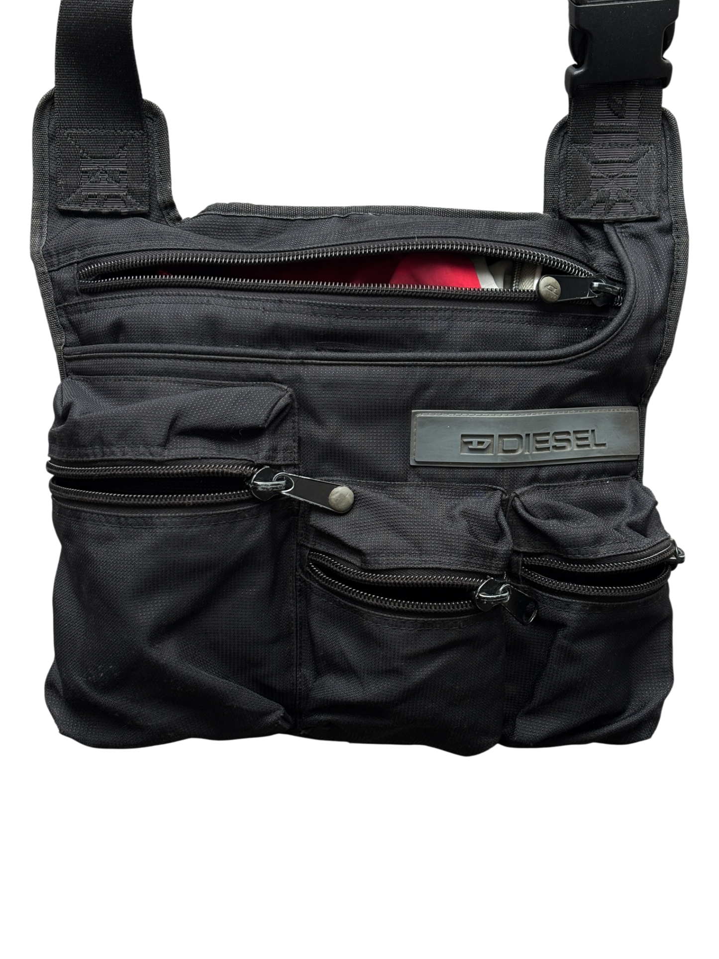 Early 2000's Diesel Cargo Messenger Bag