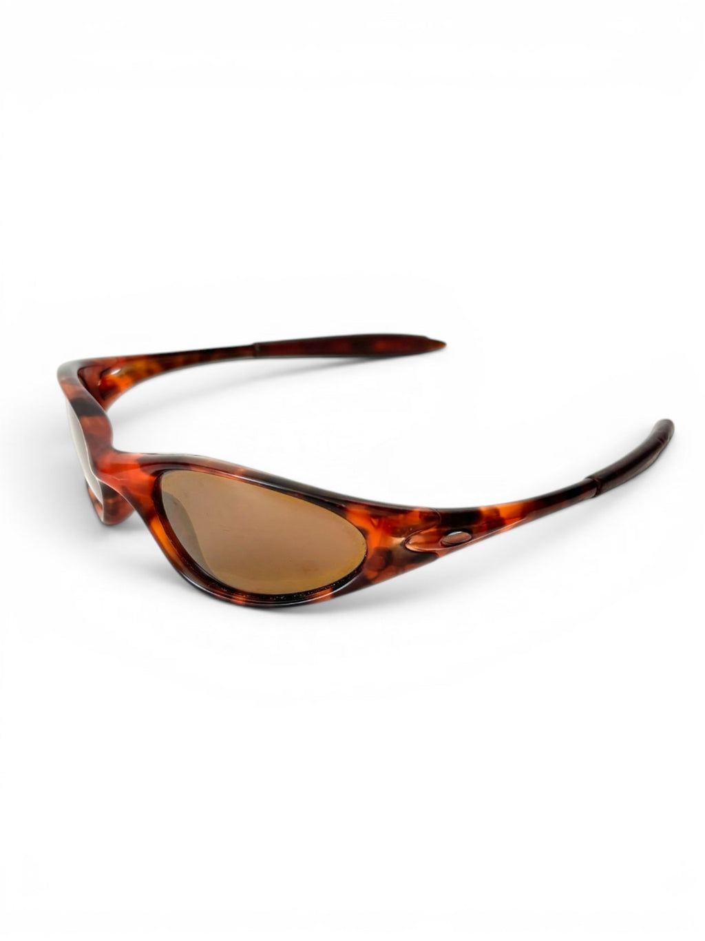 1999 Oakley Minute G1 Tortoise / Gold Iridium Sunglasses