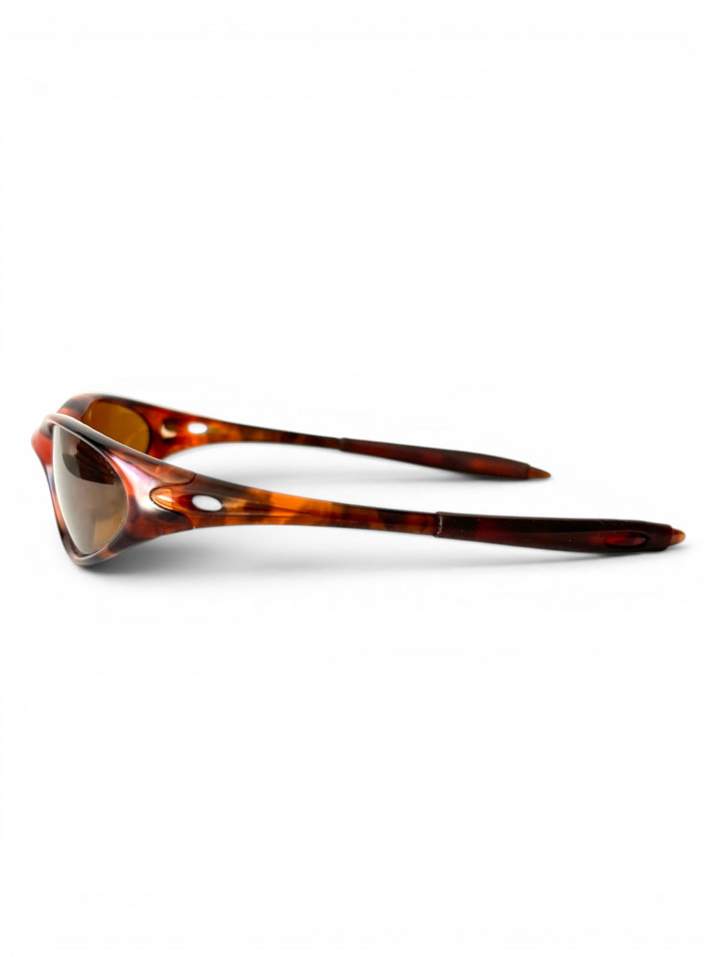 1999 Oakley Minute G1 Tortoise / Gold Iridium Sunglasses