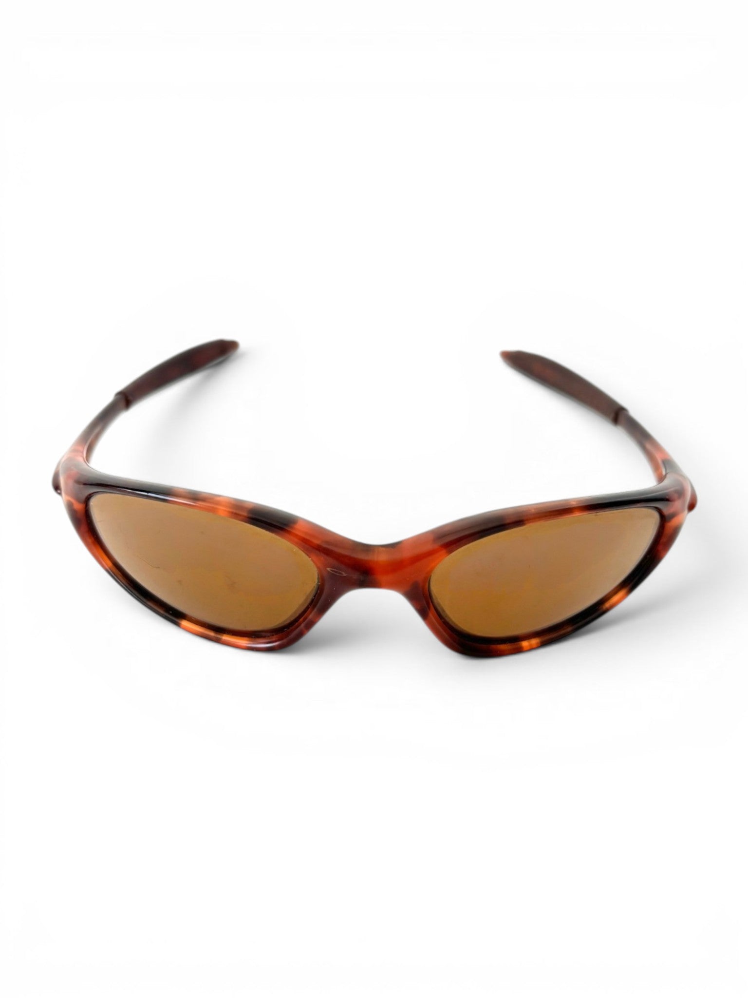 1999 Oakley Minute G1 Tortoise / Gold Iridium Sunglasses