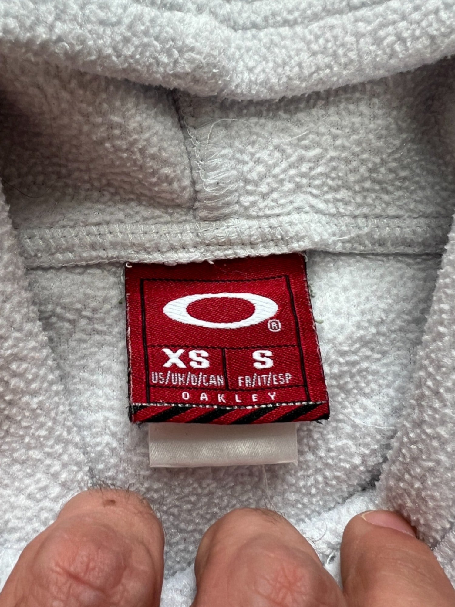 Early 2000's Oakley Center Icon Fleece Hoodie