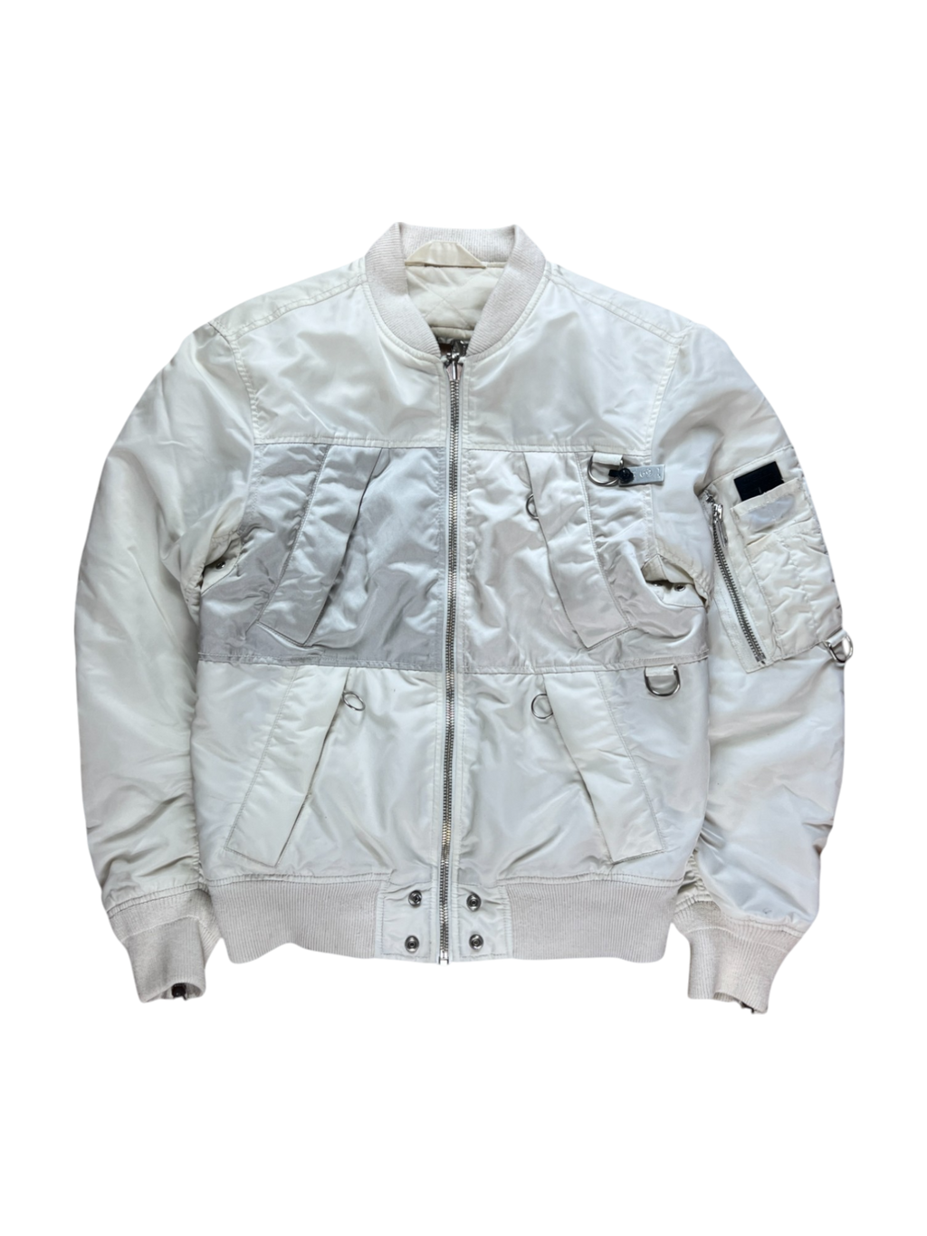 00's Diesel Reversible All Back Zipper Bomber Jacket