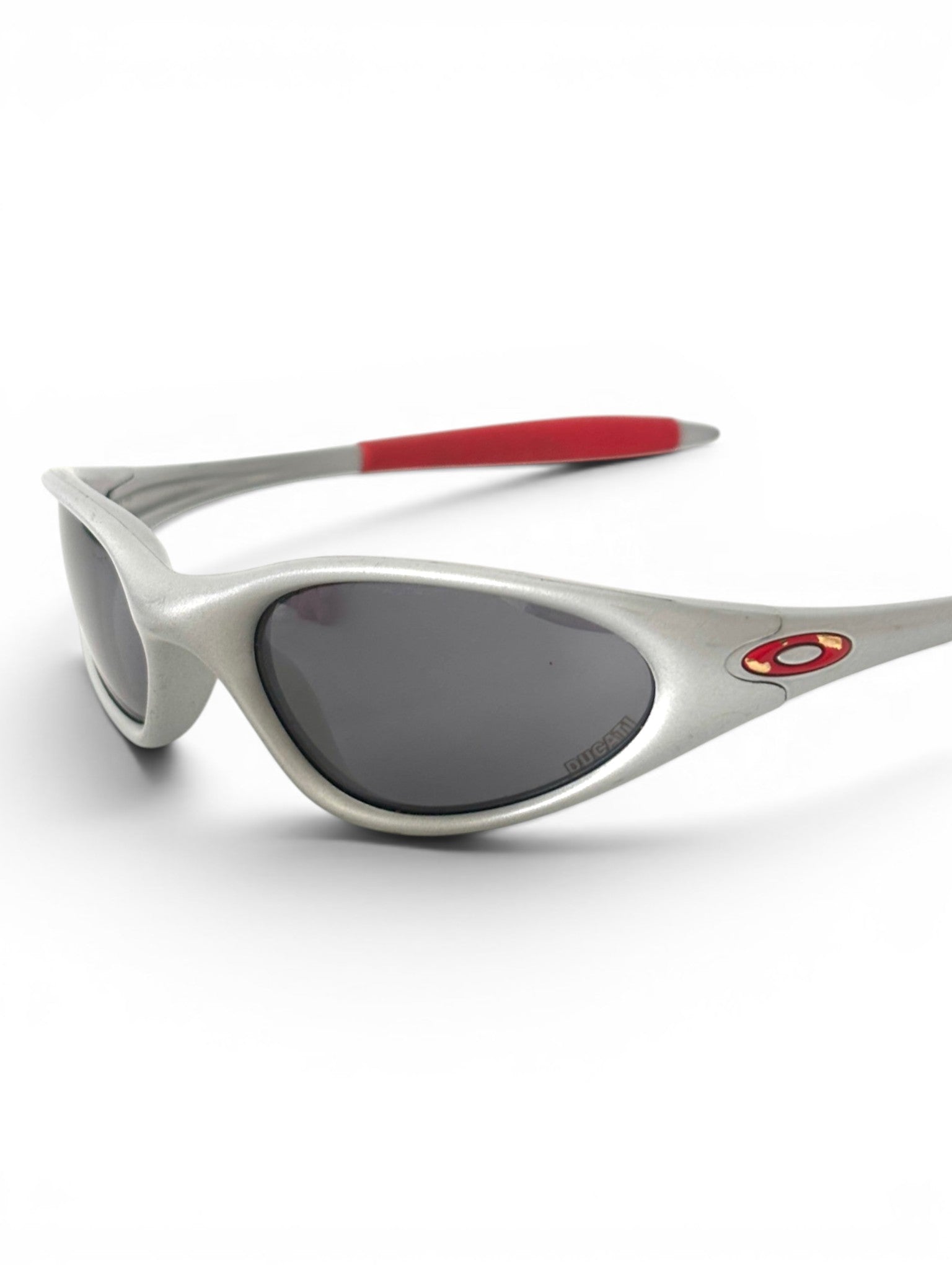 1999 Oakley Minute Gen 2 Silver Ducati / Black Iridium