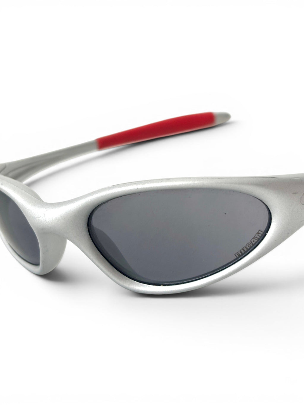 1999 Oakley Minute Gen 2 Silver Ducati / Black Iridium