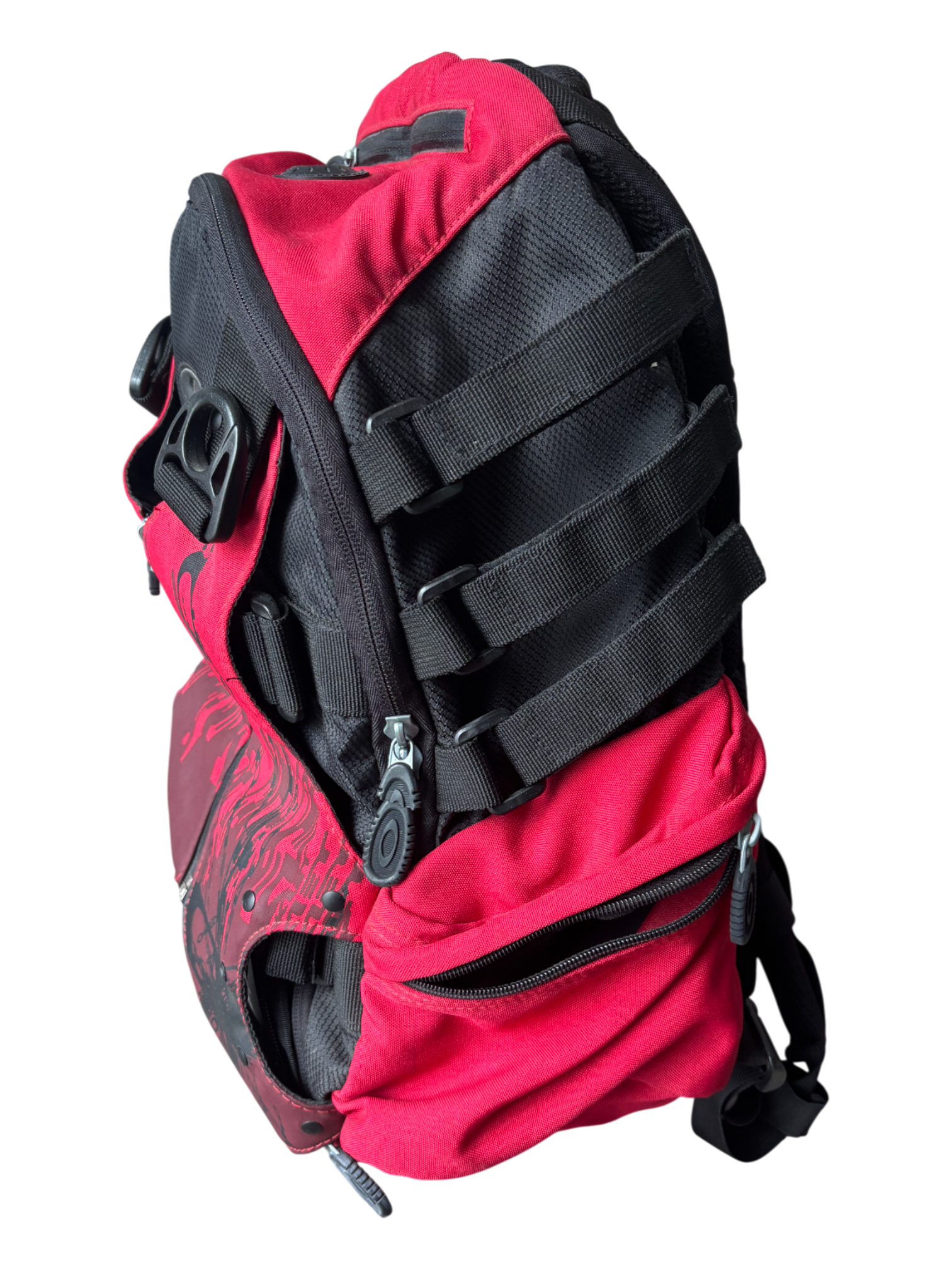 2004 Oakley Red Graphic Pack Backpack