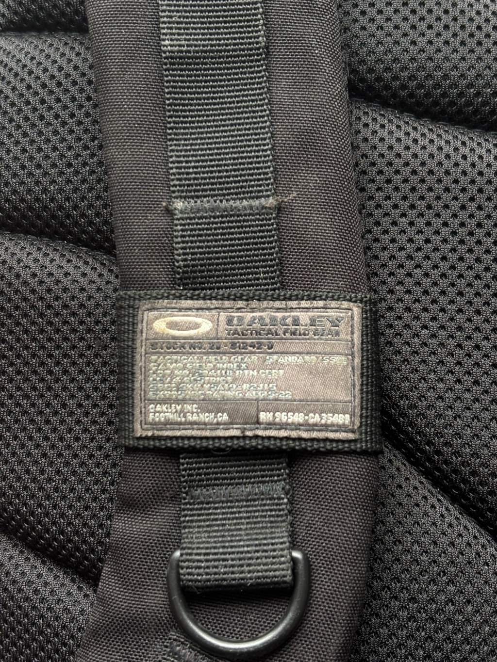 2004 Oakley Red Graphic Pack Backpack