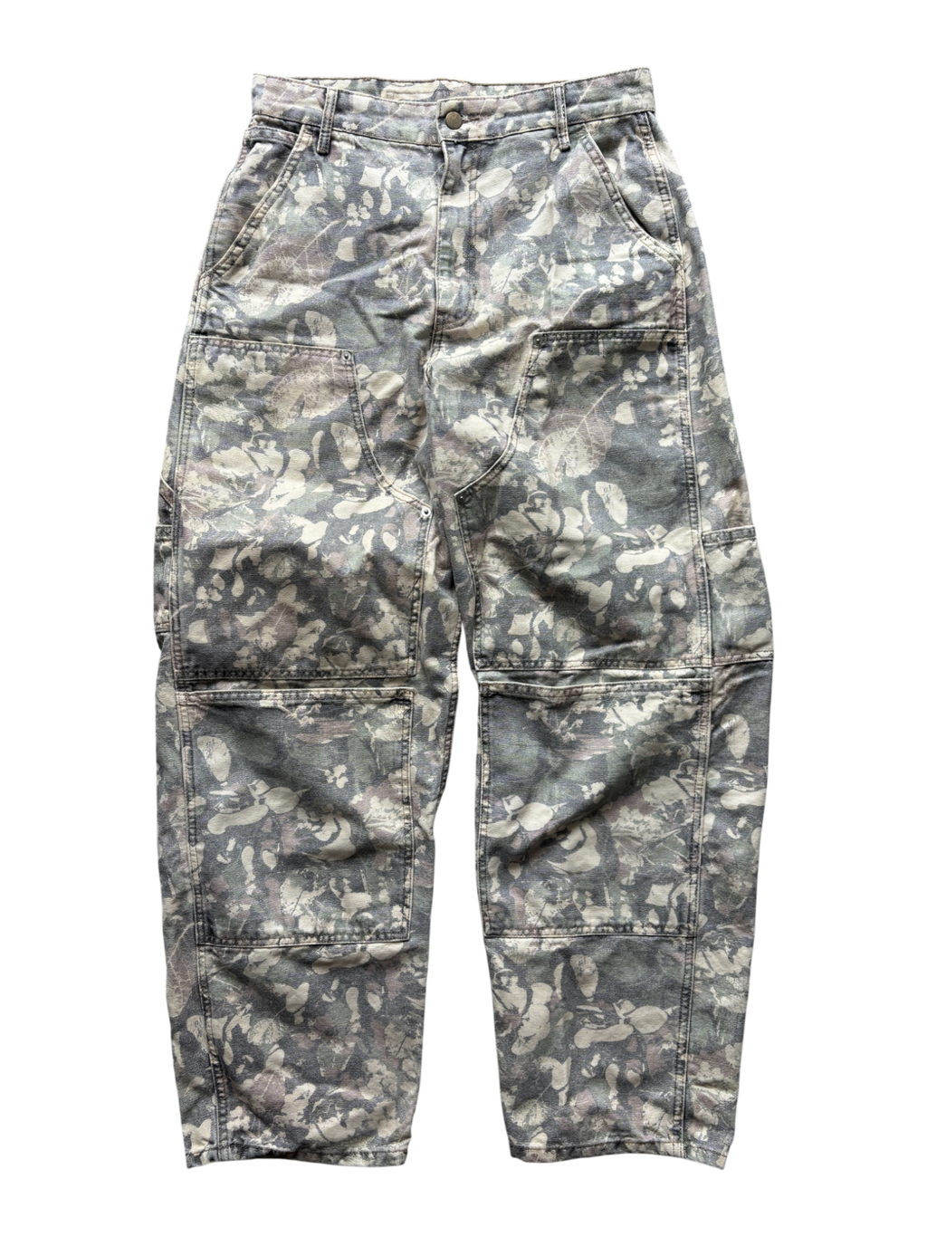 Vintage Camo Carpenter Jeans (M)