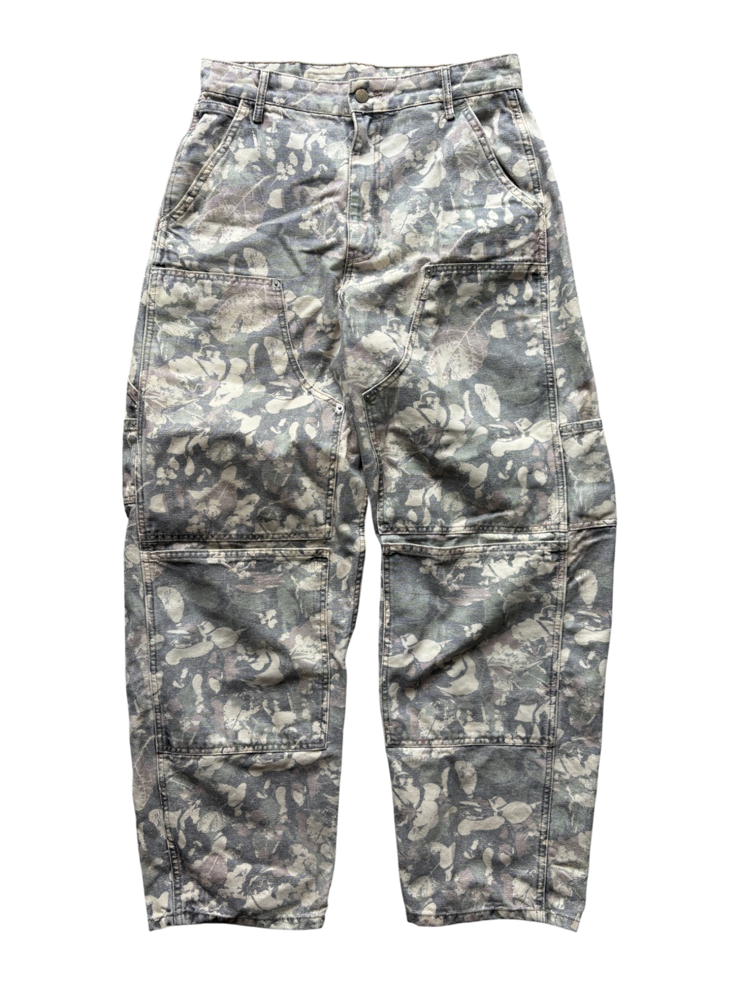 Vintage Camo Carpenter Jeans (M)
