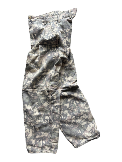 Vintage Camo Carpenter Jeans (M)