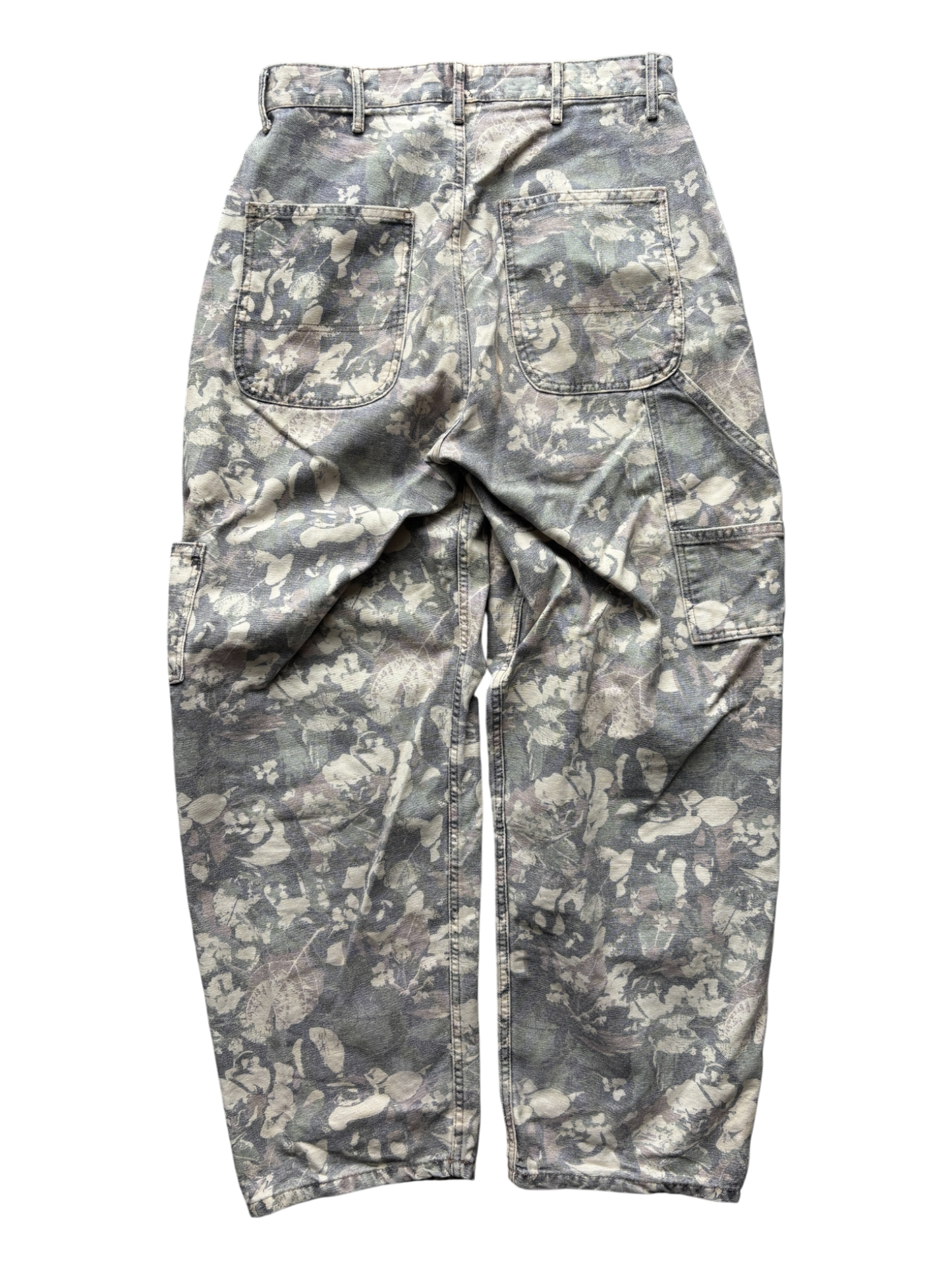 Vintage Camo Carpenter Jeans (M)