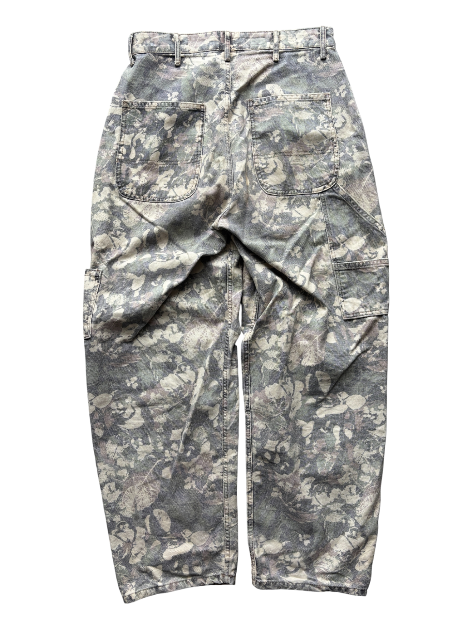 Vintage Camo Carpenter Jeans (M)