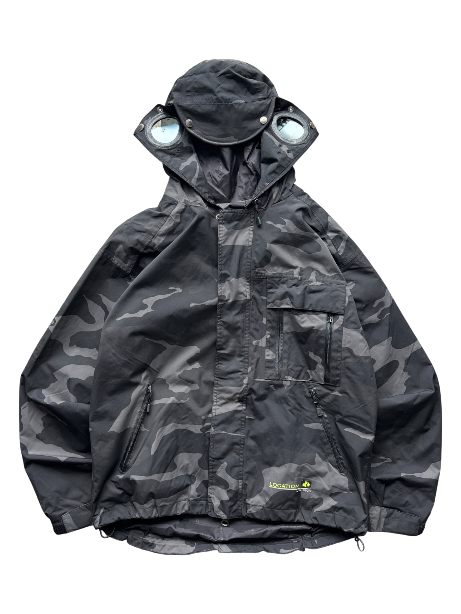 2000's Location Camouflage Google Jacket (M)