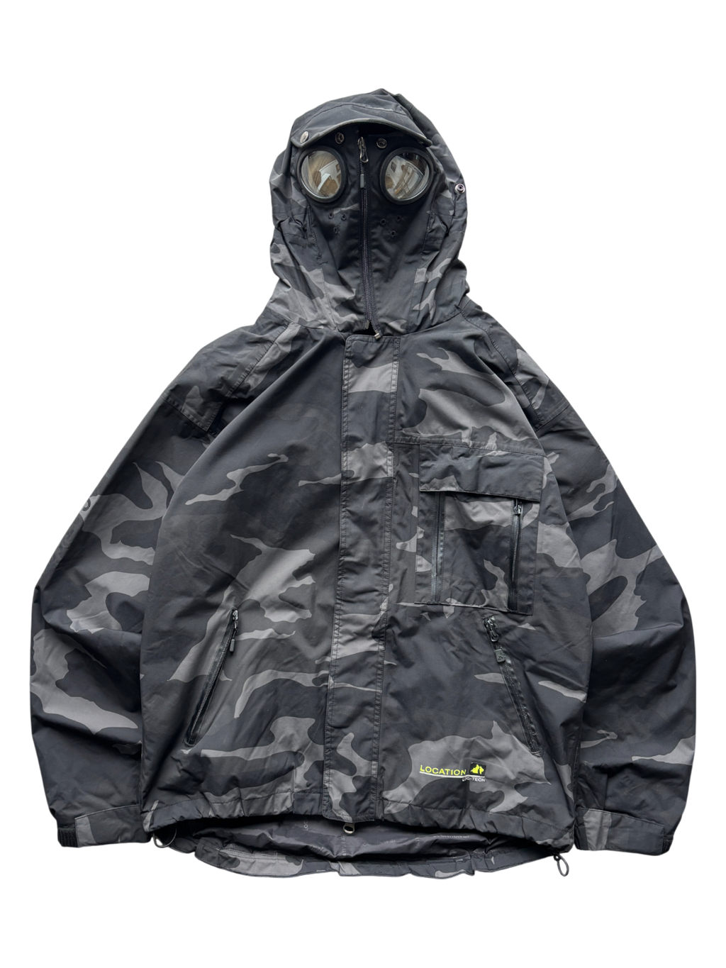 2000's Location Camouflage Google Jacket (M)