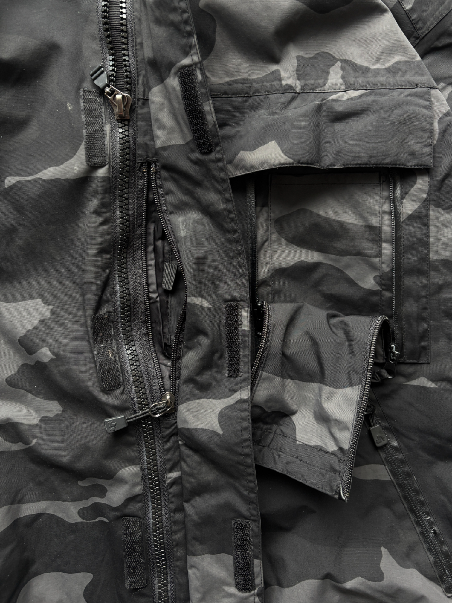 2000's Location Camouflage Google Jacket (M)