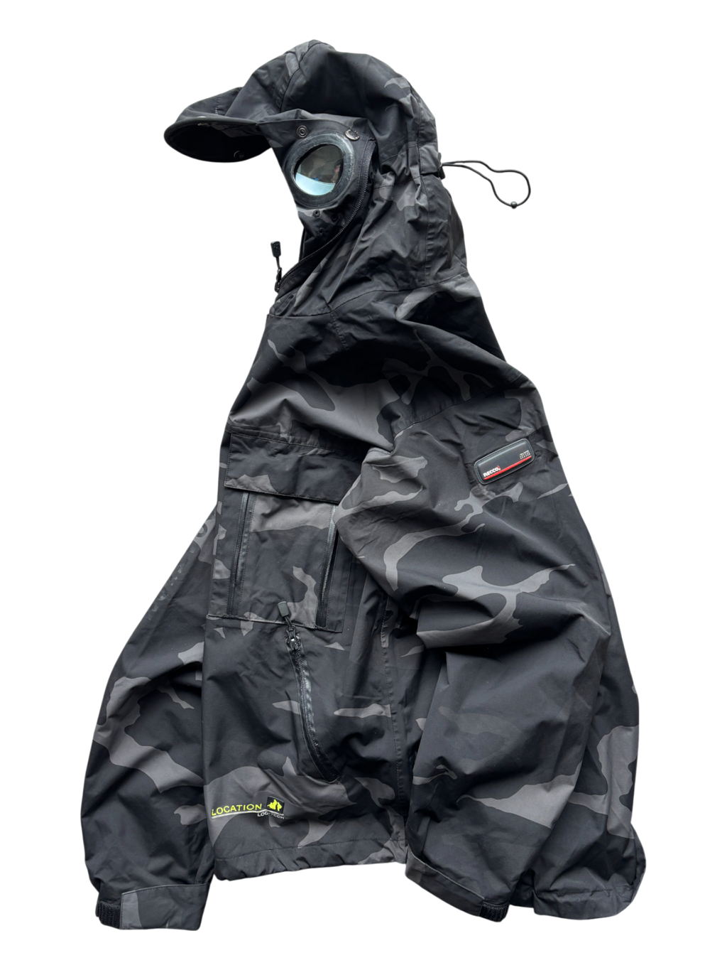2000's Location Camouflage Google Jacket (M)