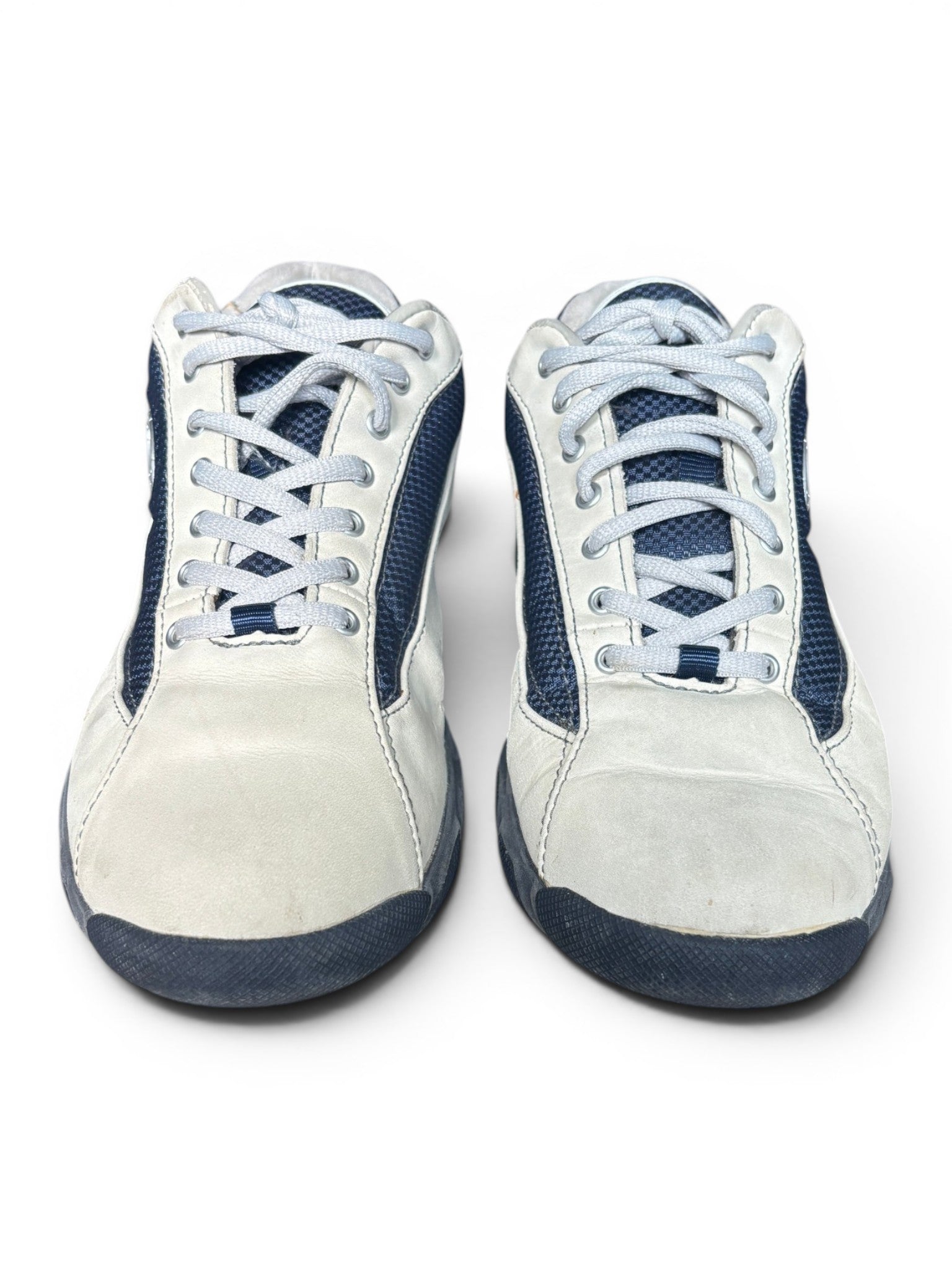 2002 Oakley Twitch Cement / Navy Low-top Shoes (42)