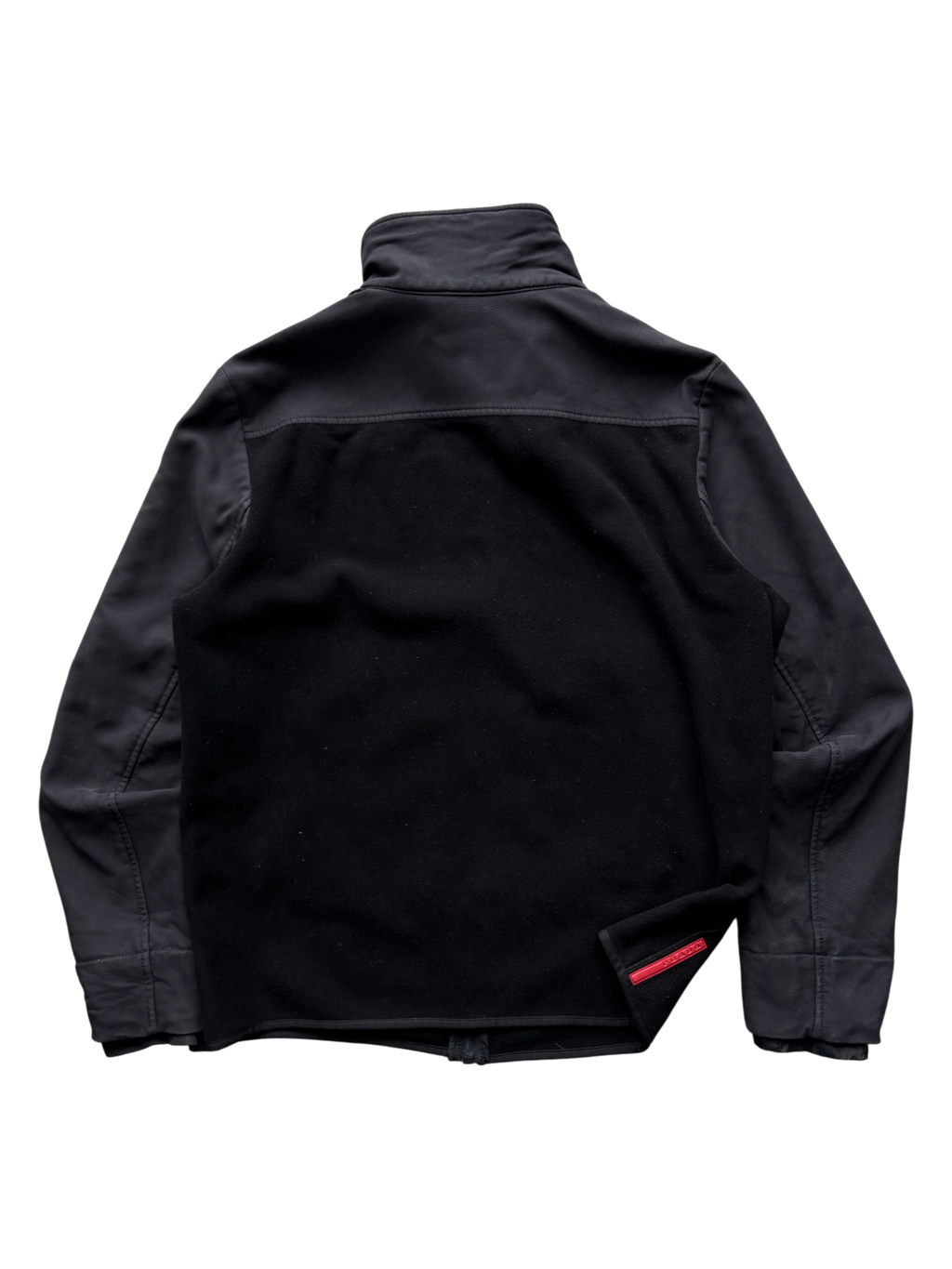 Prada Sport Nylon / Fleece Mid Layer Jacket (50)